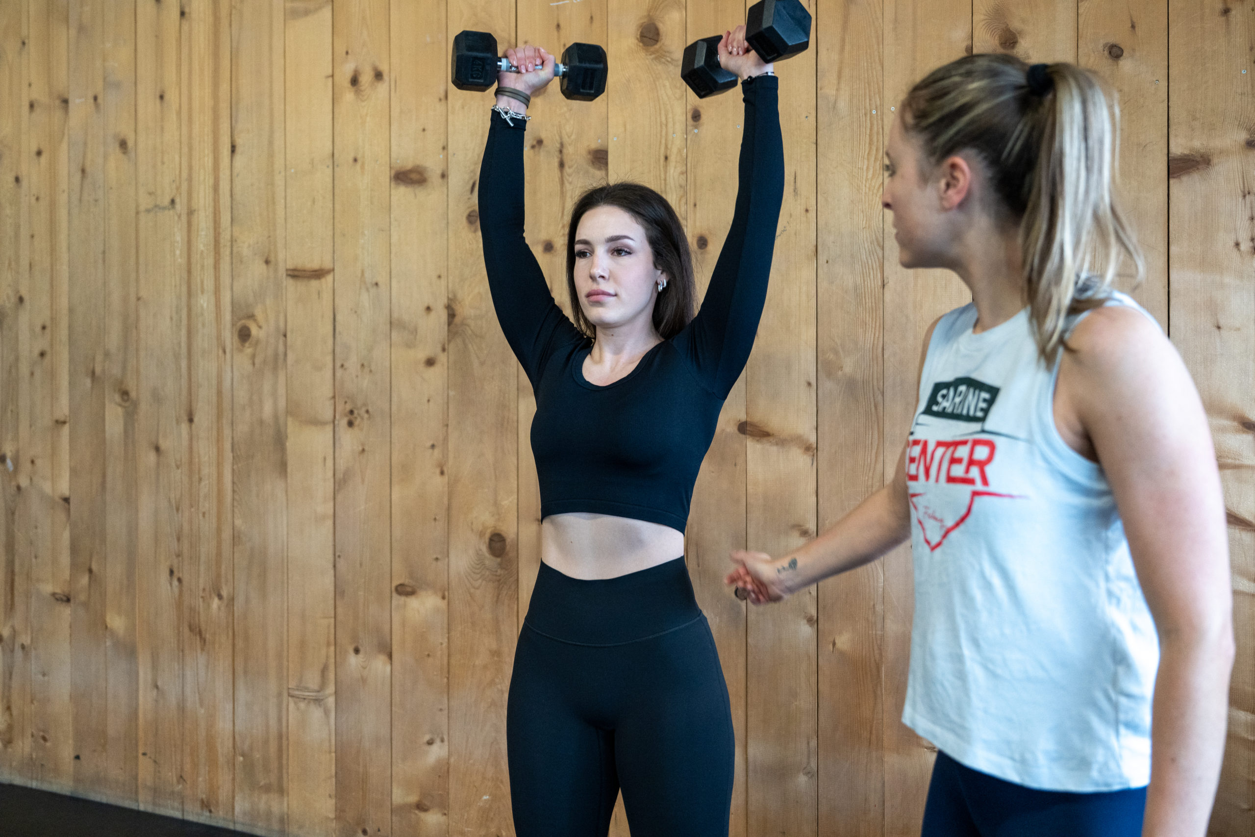 Entraînement au Sarine Center à Fribourg